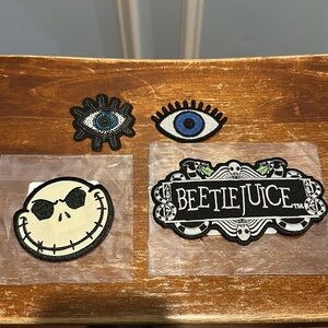 Hot Topic Patches Lot of 4